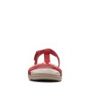 Clarks - Amanda Tealite Red Nubuck