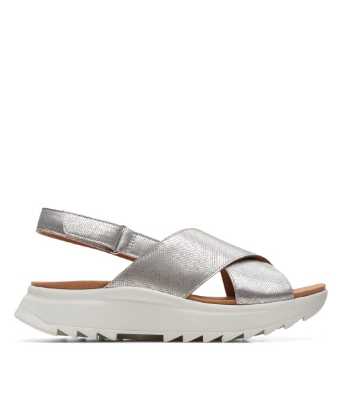 Clarks - DashLite Wish Silver Metallic Clarks - DashLite Wish Silver Metallic