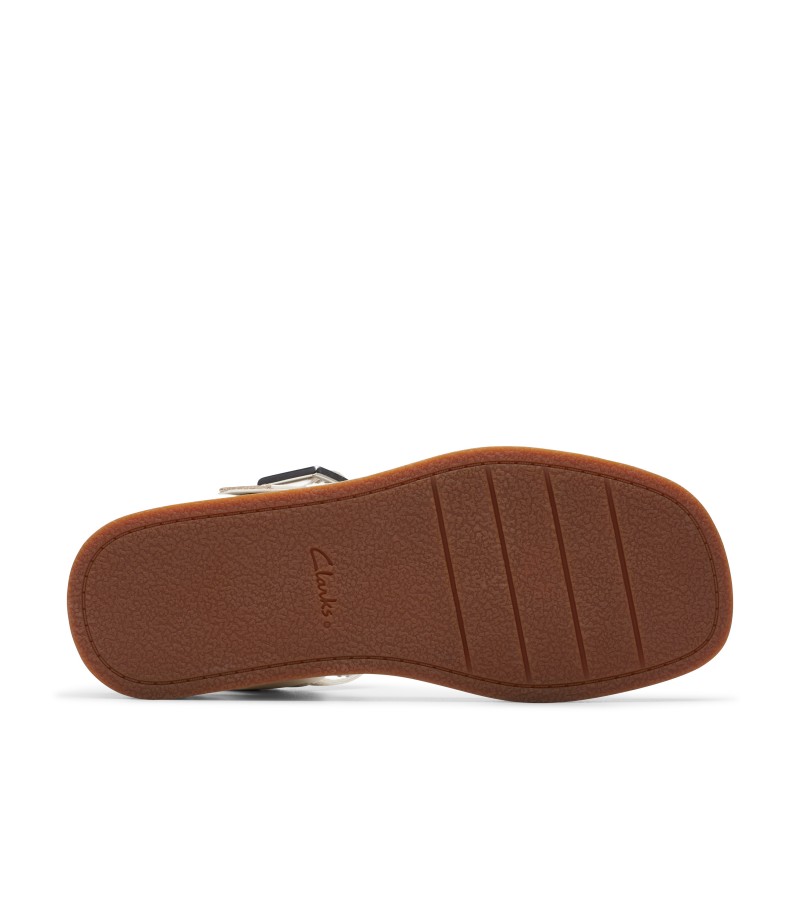 Clarks - Alda Strap Off White Leather