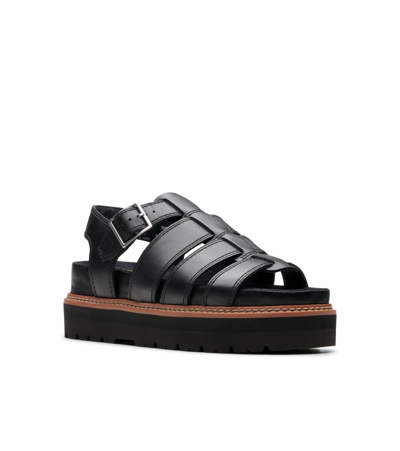 Clarks - Orianna Twist Black Leather