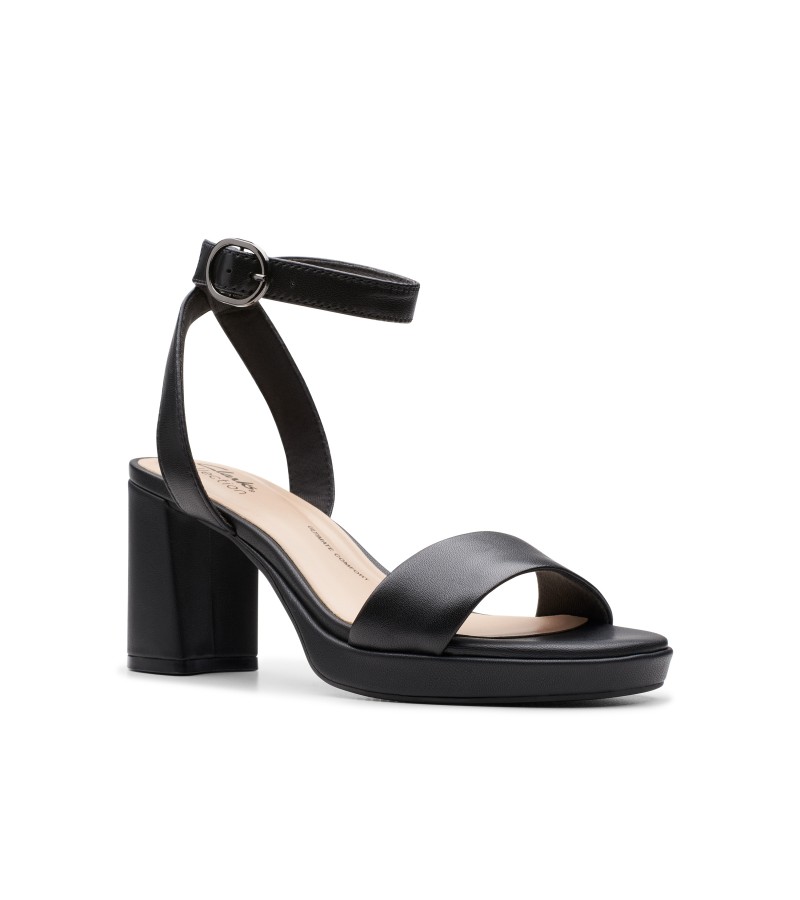 Clarks - AmbyrLyn Bay Black Leather