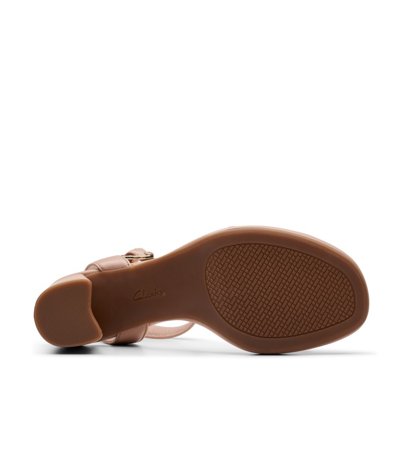 Clarks - AmbyrLyn Bay Warm Beige Leather