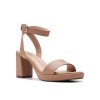 Clarks - AmbyrLyn Bay Warm Beige Leather