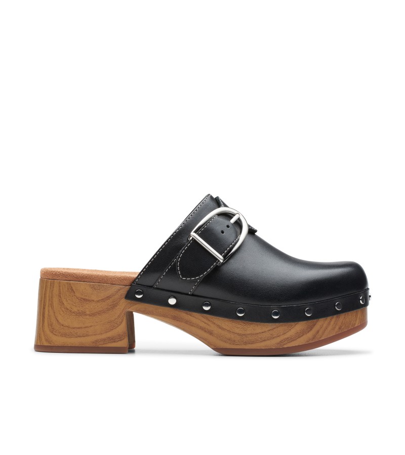 Clarks - Sivanne Sun Black Leather