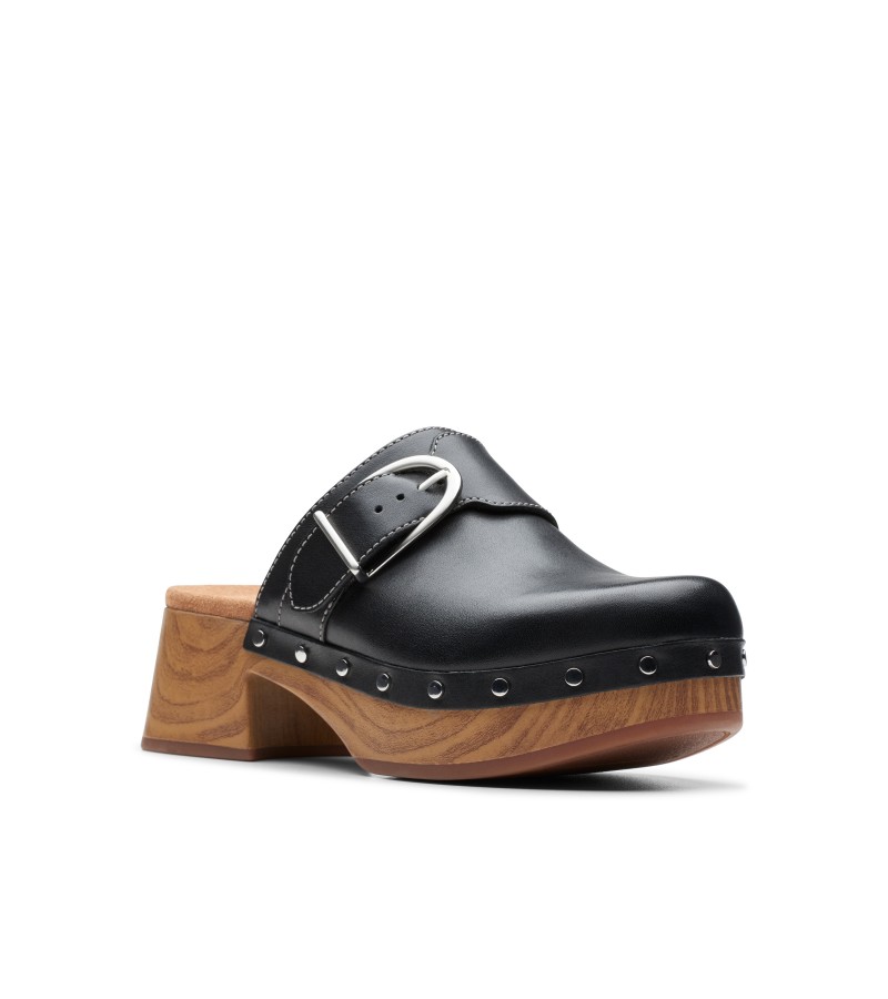 Clarks - Sivanne Sun Black Leather