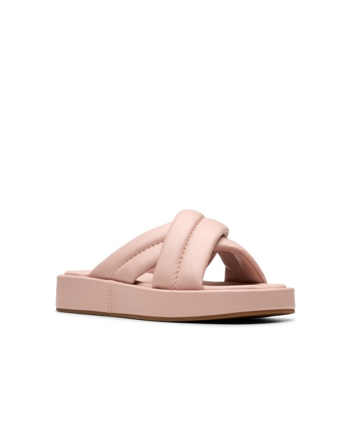 Clarks - Alda Glide Light Pink Leather Clarks - Alda Glide Light Pink Leather