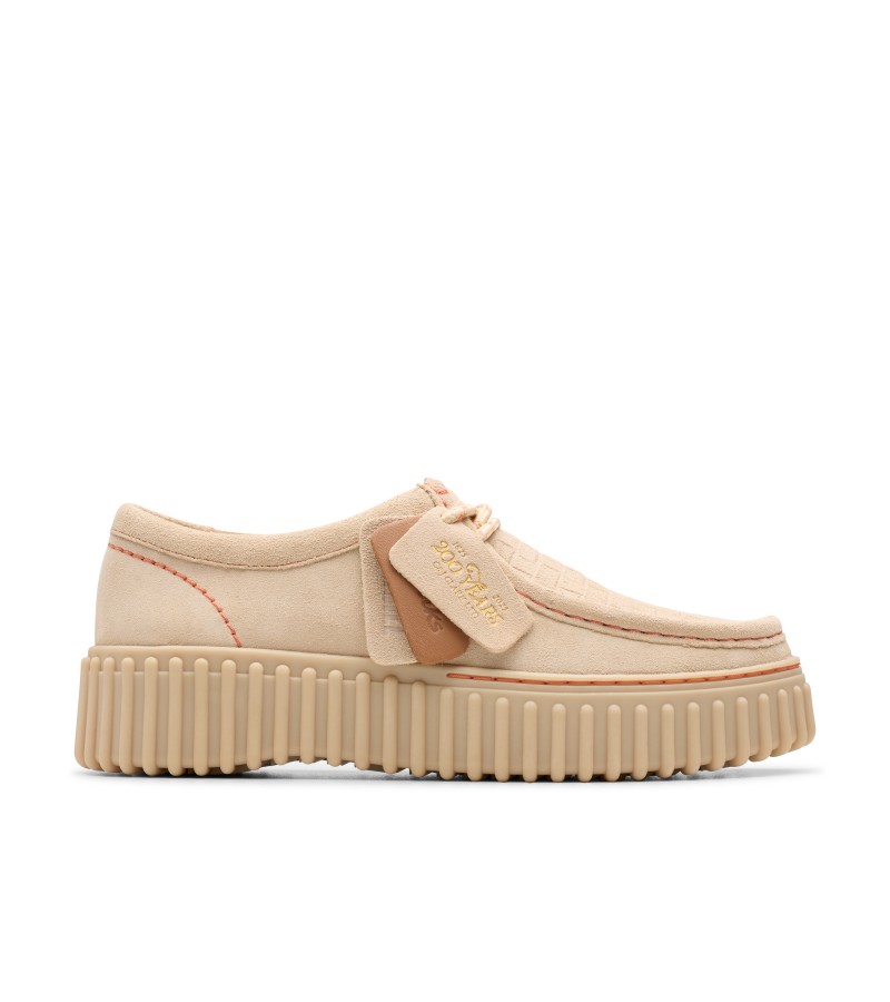 Clarks - Torhill Bee Ecru Suede