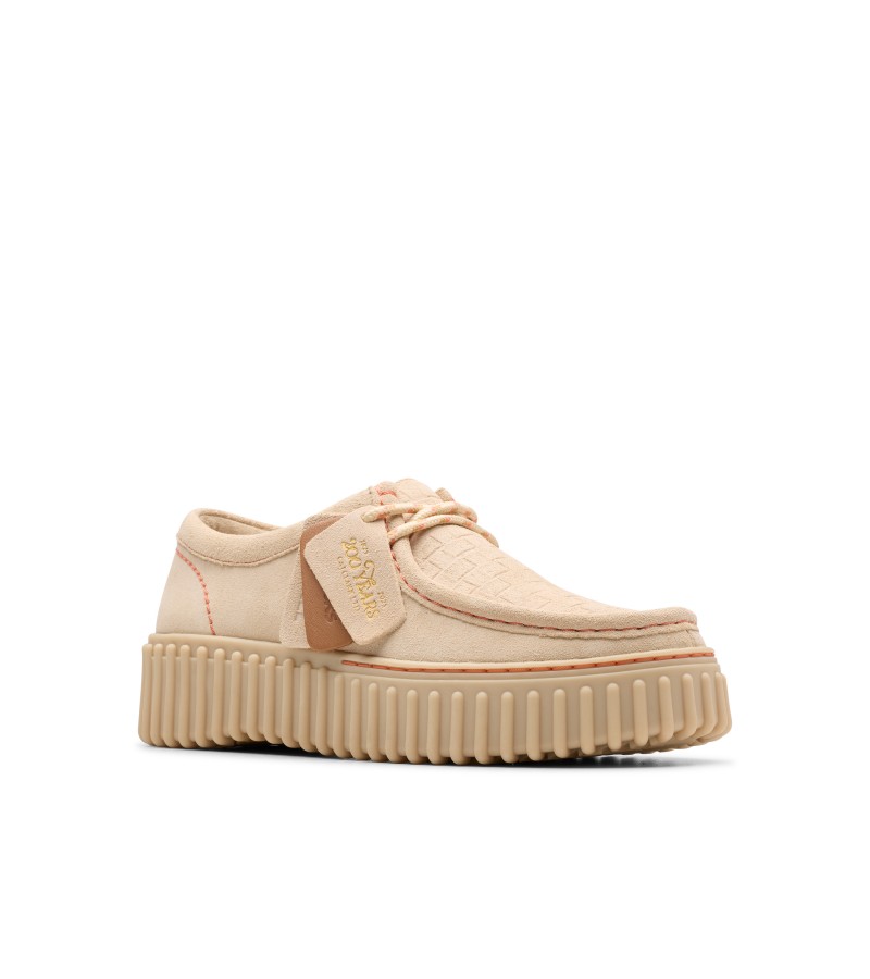 Clarks - Torhill Bee Ecru Suede