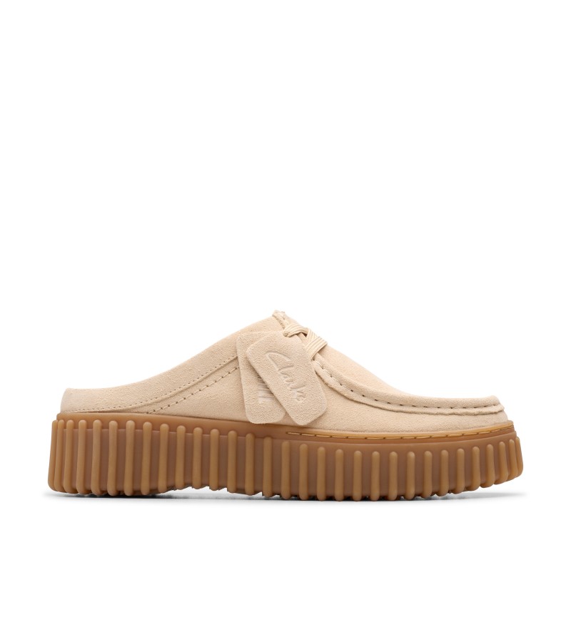 Clarks - Torhill Mule Ecru Suede