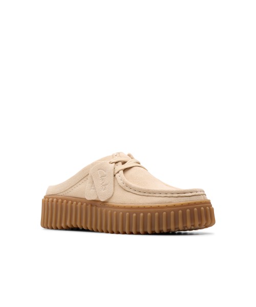 Clarks - Torhill Mule Ecru Suede Clarks - Torhill Mule Ecru Suede