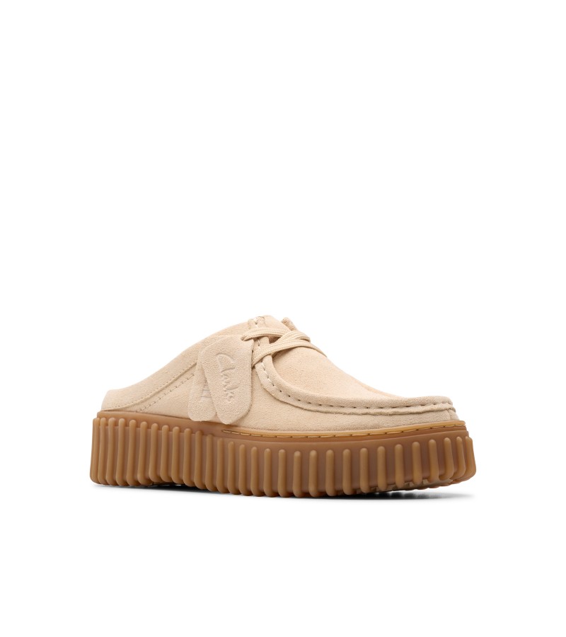 Clarks - Torhill Mule Ecru Suede