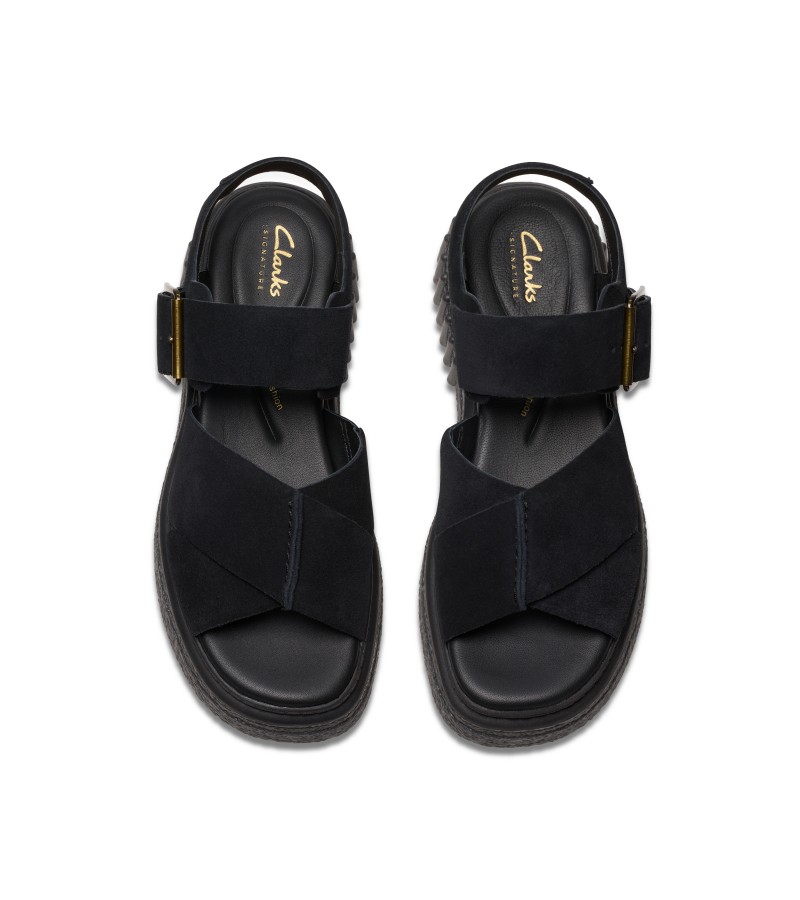Clarks - Evamar Wish Black Suede
