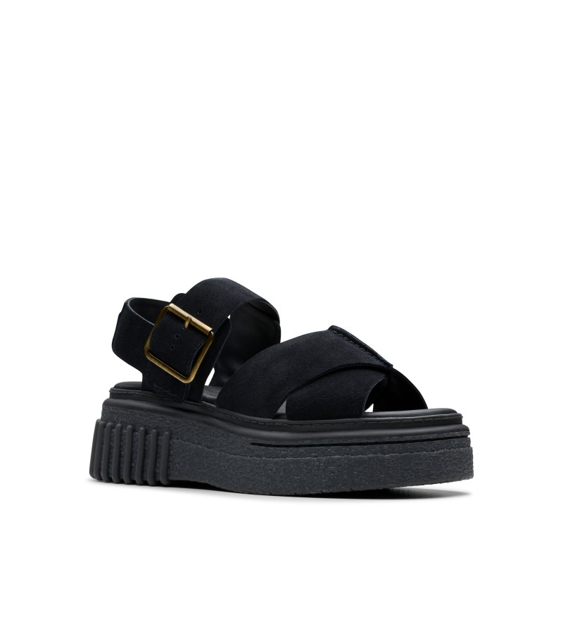 Clarks - Evamar Wish Black Suede