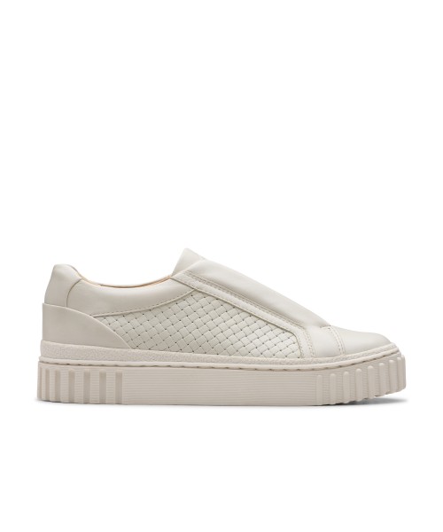 Clarks - Mayhill Bay Off White Leather Clarks - Mayhill Bay Off White Leather