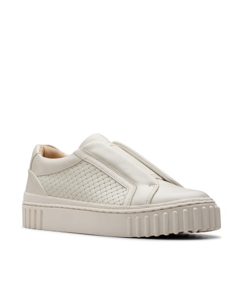Clarks - Mayhill Bay Off White Leather