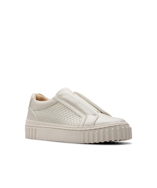 Clarks - Mayhill Bay Off White Leather Clarks - Mayhill Bay Off White Leather