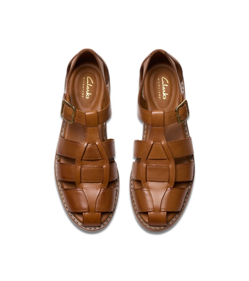 Clarks - Hana Sun Tan Leather
