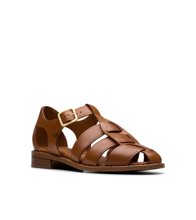 Clarks - Hana Sun Tan Leather