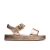 Clarks - Alda Strap Copper Metallic Leather