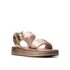 Clarks - Alda Strap Copper Metallic Leather
