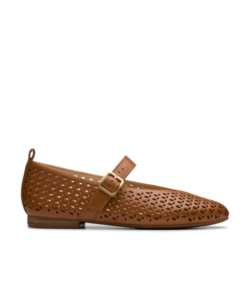 Clarks - Fawna Jane Tan Leather Clarks - Fawna Jane Tan Leather