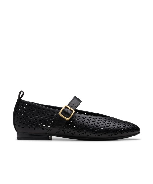 Clarks - Fawna Jane Black Leather Clarks - Fawna Jane Black Leather