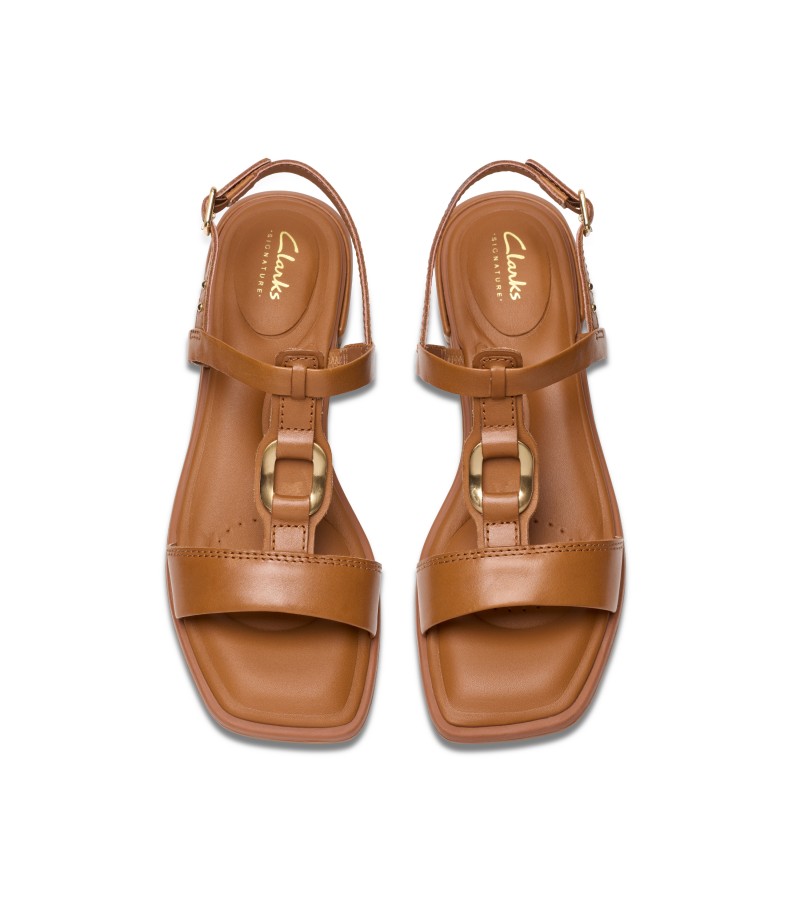 Clarks - Ariany Sling Tan Leather
