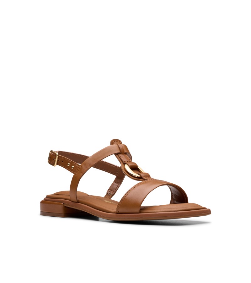 Clarks - Ariany Sling Tan Leather