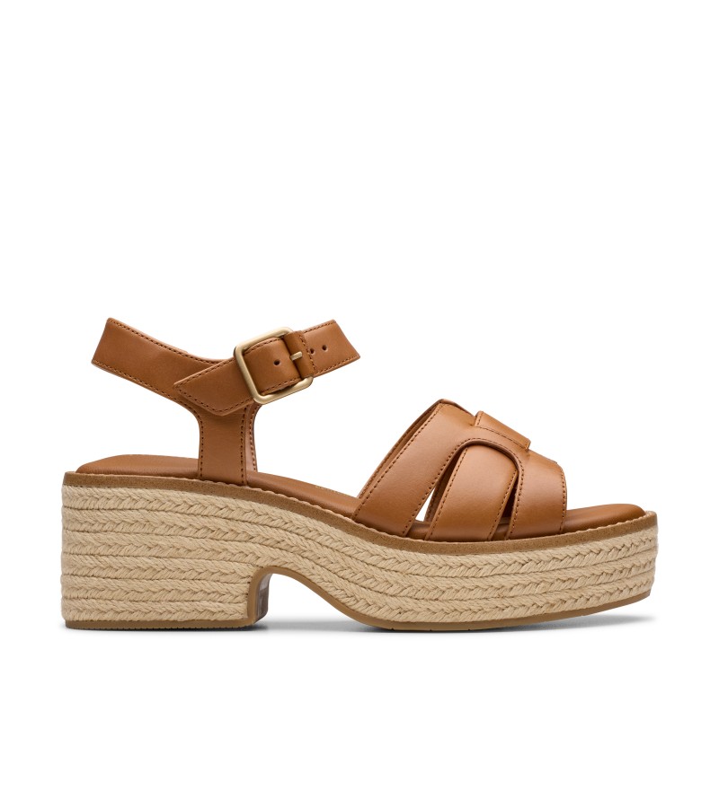 Clarks - Coledale Strap Tan Leather