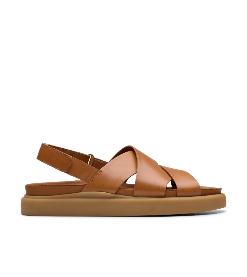 Clarks - Aristella Sun Tan Leather