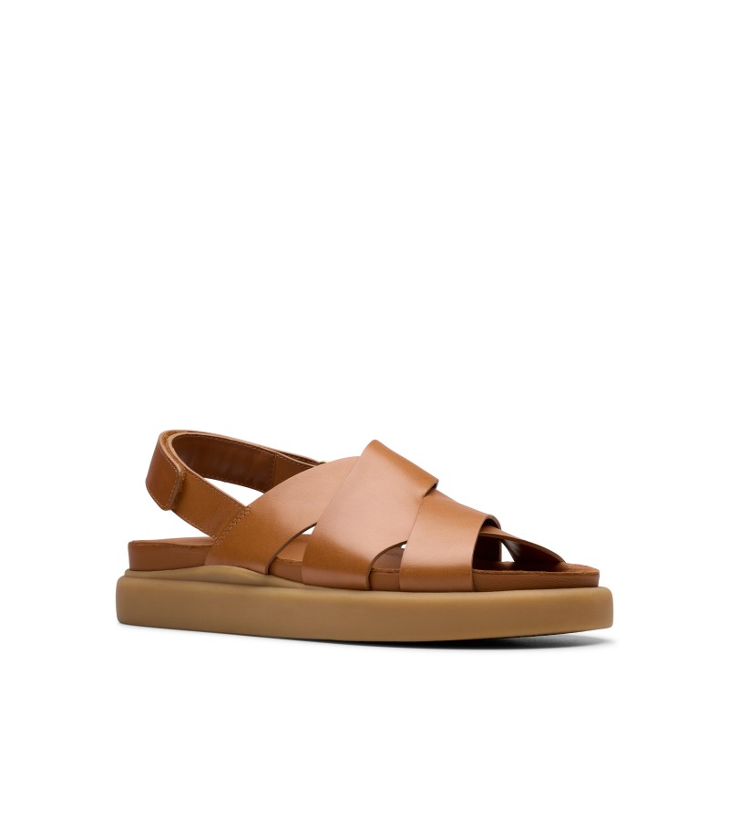 Clarks - Aristella Sun Tan Leather