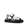 Clarks - Aristella Rose Silver Metallic Leather