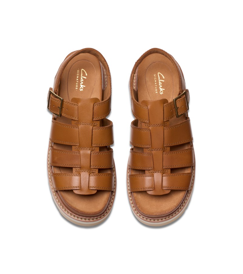 Clarks - Orianna Twist Tan Leather