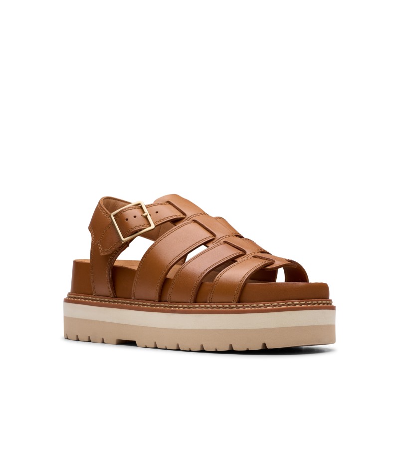 Clarks - Orianna Twist Tan Leather