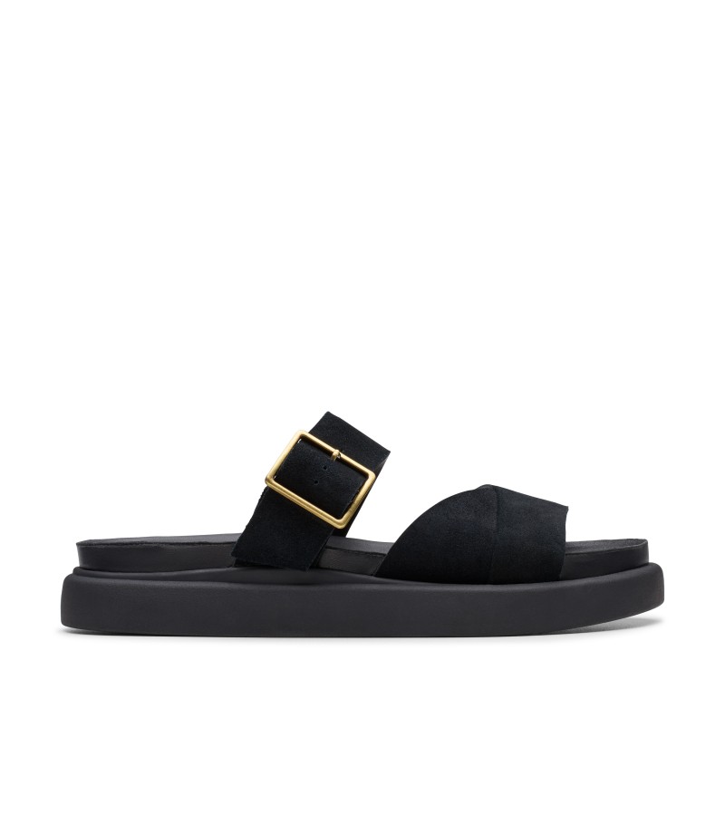 Clarks - Aristella Mule Black Suede