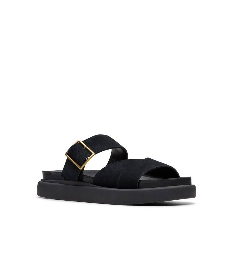 Clarks - Aristella Mule Black Suede