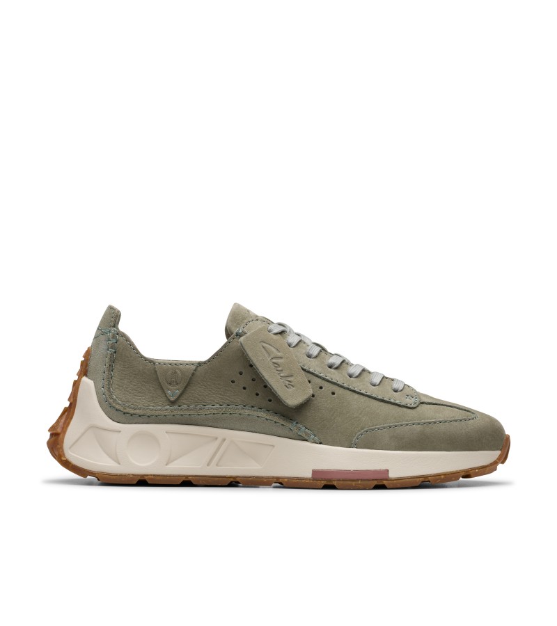 Clarks - Craft Speed. Light Green Nubuck