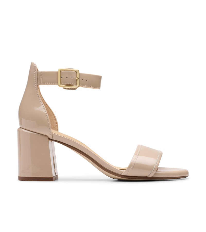 Clarks - Ezoria Mae Sand Patent Leather
