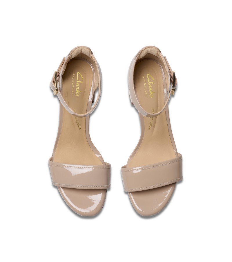 Clarks - Ezoria Mae Sand Patent Leather