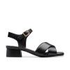 Clarks - Serina35 Cross Black Leather