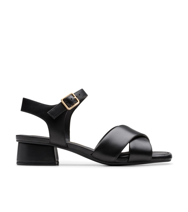 Clarks - Serina35 Cross Black Leather