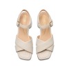 Clarks - Serina35 Cross Cream Leather