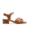 Clarks - Serina35 Cross Tan Leather