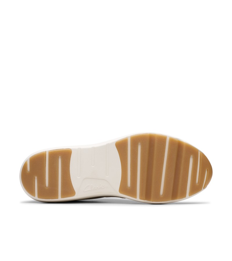 Clarks - Tivoli Walk Off White Combi Leather