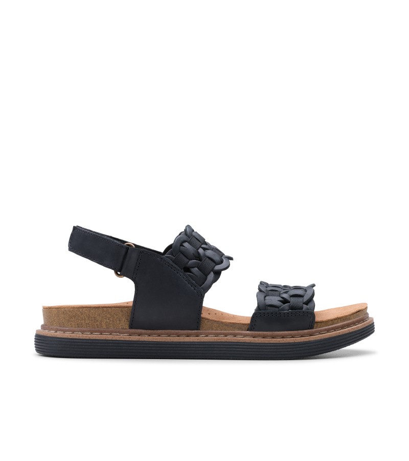 Clarks - Arwell Glide Black Combi Leather