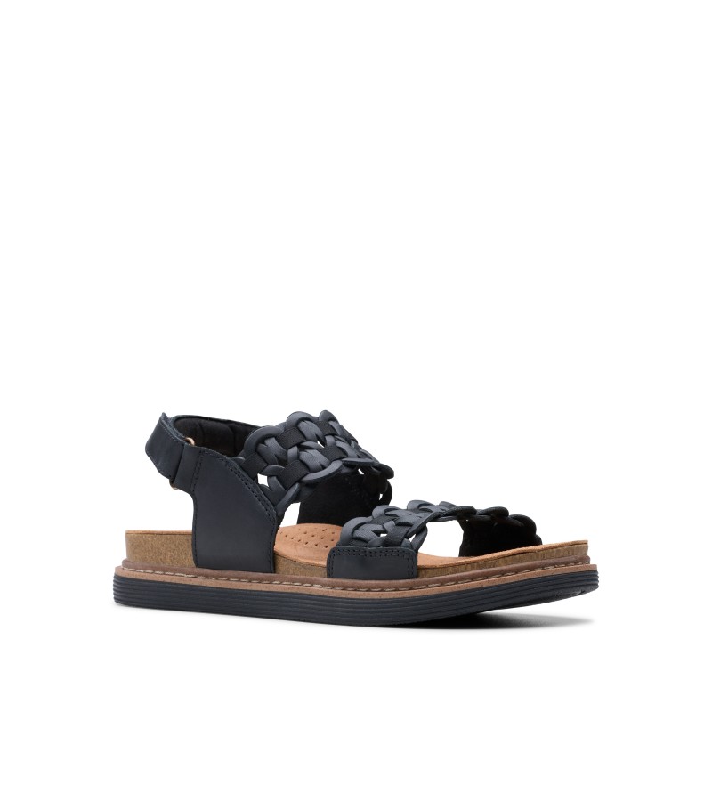 Clarks - Arwell Glide Black Combi Leather
