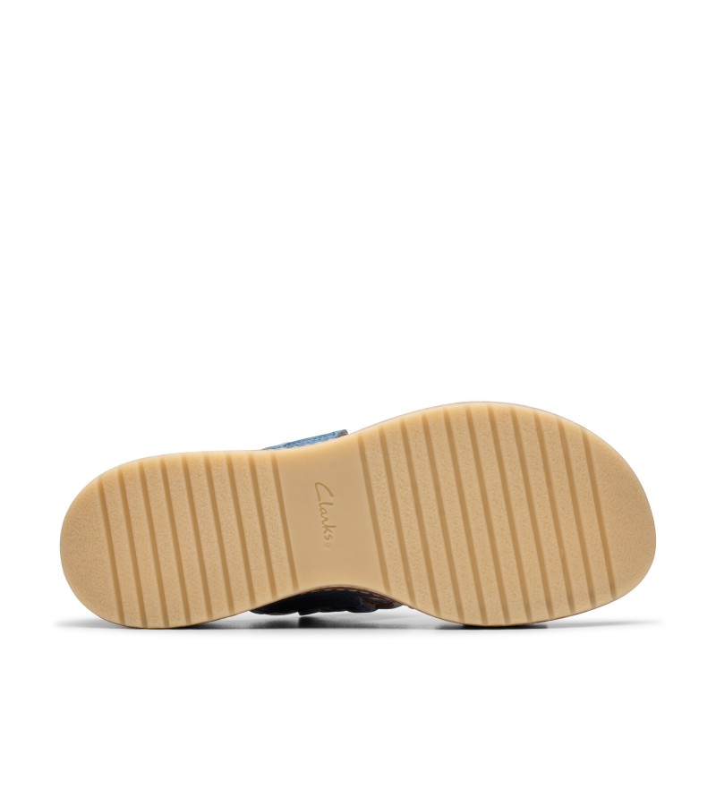 Clarks - Kassanda Mule Blue Combi Leather