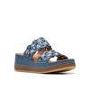 Clarks - Kassanda Mule Blue Combi Leather