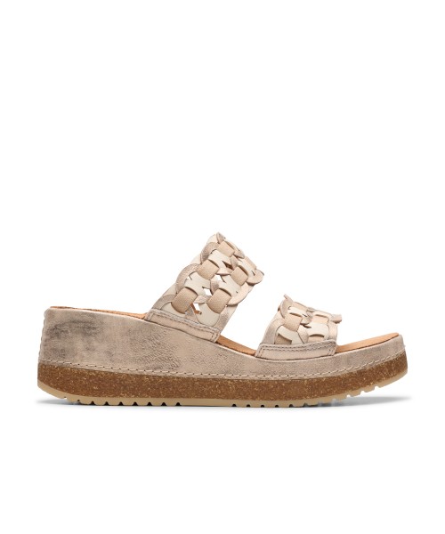 Clarks - Kassanda Mule Metallic Combi Leather Clarks - Kassanda Mule Metallic Combi Leather
