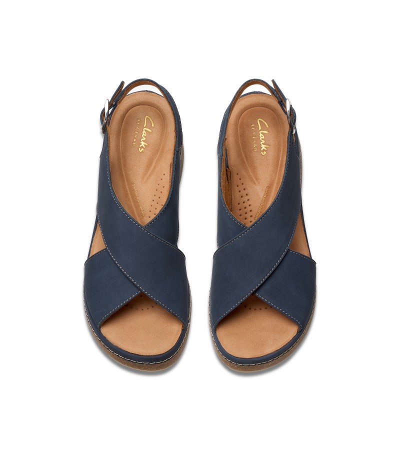 Clarks - Kassanda Step Navy Nubuck